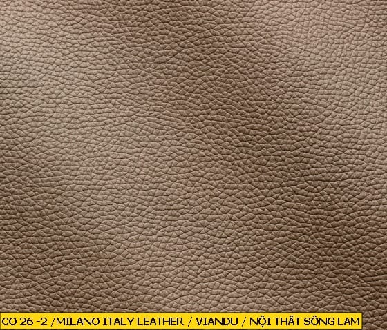 MILANO Collection Da Bò Ý VianDu Nhập Khẩu 15 CO 26 2