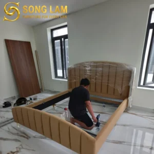 Giường Ngủ Chần Rãnh Harmony Channel GL0113 - Ảnh 4
