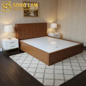 Giường Ngủ Bọc Nệm Dewdrop GT0113 - Ảnh 2