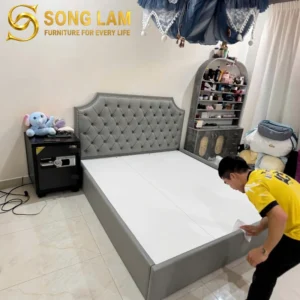 Giường Ngủ Chần Nút Regal GT0114 - Ảnh 3