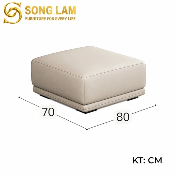 Đôn Sofa Vuông Tối Giản Pearl OIR01113 2 Đôn Sofa Vuông Tối Giản Pearl OIR01113 phong cách tối giản tinh tế cho căn hộ, nhà phố và biệt thự