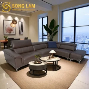 Đôn Sofa Chân Cao Hiện Đại Slate ORH01129 - Ảnh 2