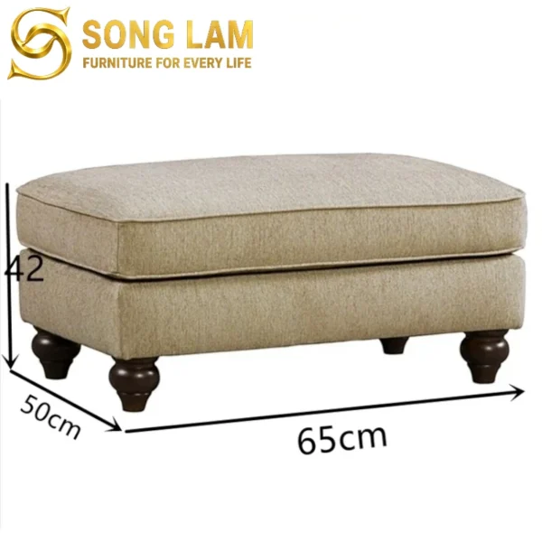 Đôn Sofa Chữ Nhật Bọc Nệm Beverly ORU0814 1 ORU0814 3