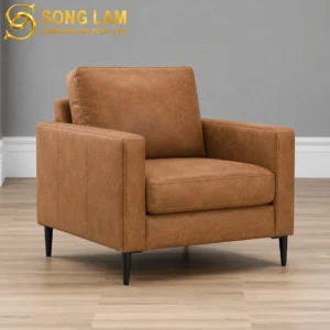 Sofa Đơn Da Bò Ý Phòng Khách Rustica SDH0111 - Ảnh 1