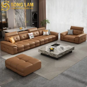 Sofa Đơn Da Bò Ý Êm Ái Lucent SDH0315 - Ảnh 3