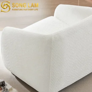 Sofa Đơn Boucle Vuông Mềm Cloud SDU0111 - Ảnh 3