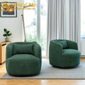 Sofa Đơn Bo Tròn Lounge Emerald SDU01112 - Ảnh 2