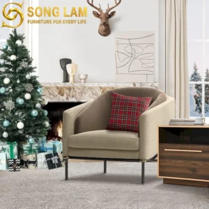 Sofa Đơn Khung Kim Loại Thanh Lịch Oslo SDU01117 - Ảnh 2