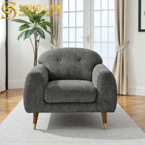 Sofa Đơn Vải Cổ Điển Êm Ái Harbor SDU01118 - Ảnh 1