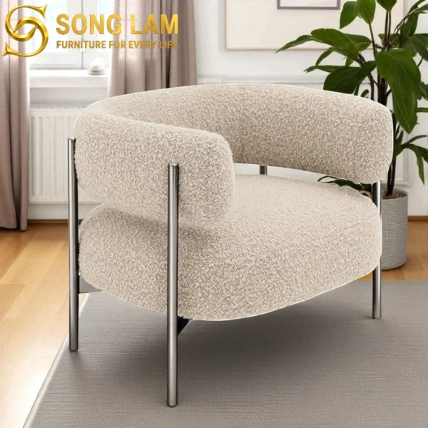 Sofa Đơn Chân Inox Cao Cấp Oslo SDU01123 2 SDU01123 3