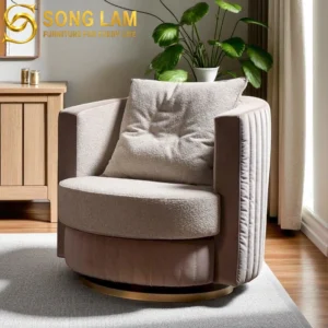 Sofa Đơn Xoay Chần Múi Aria SDU01124 - Ảnh 2