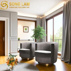 Sofa Đơn Xoay Chần Múi Aria SDU01124 - Ảnh 3