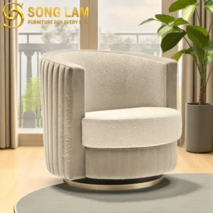 Sofa Đơn Xoay Chần Múi Aria SDU01124 - Ảnh 1