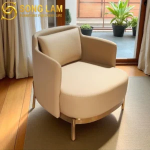Sofa Đơn Xoay Bo Cong Luna SDU01127 - Ảnh 3