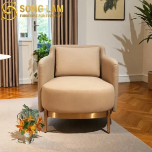 Sofa Đơn Xoay Bo Cong Luna SDU01127 - Ảnh 2