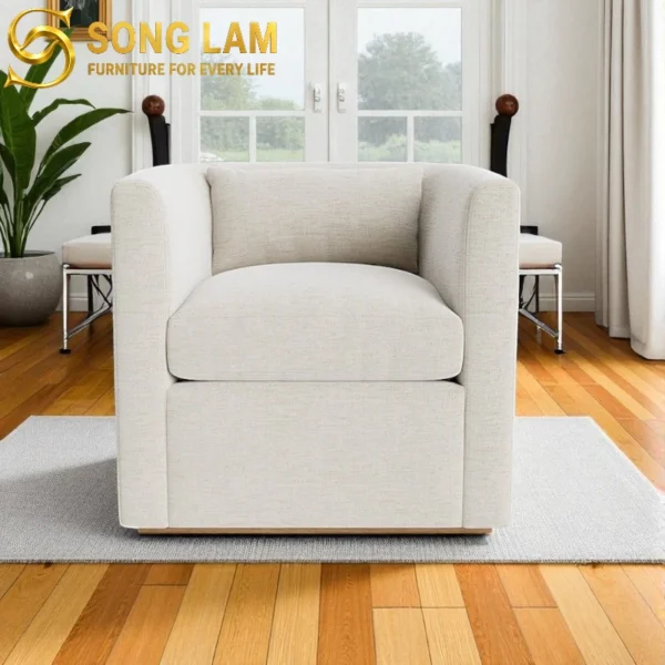 Sofa Đơn Vuông Tối Giản Urban SDU01135 chất liệu cao cấp cho góc thư giãn phòng khách hiện đại