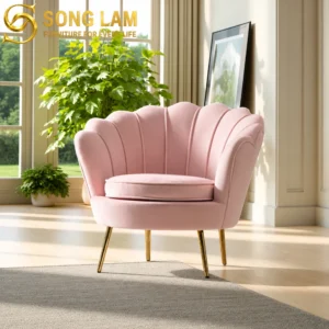 Sofa Đơn Vỏ Sò Decor Celeste SDU01139 - Ảnh 4