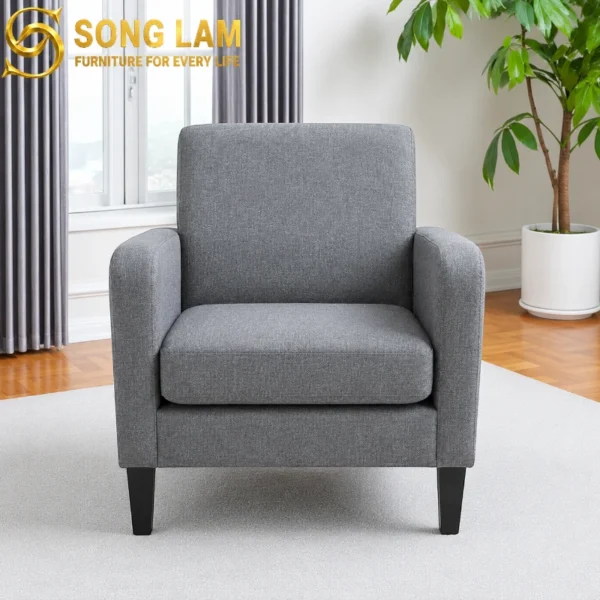 Sofa Đơn Vải Tối Giản Slate SDU01141 1 Sofa Đơn Vải Tối Giản Slate SDU01141 bọc vải cao cấp cho góc thư giãn phòng khách hiện đại