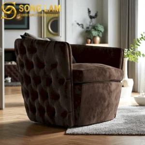 Sofa Đơn Chần Khối Sang Trọng Chester SDU01143 - Ảnh 2