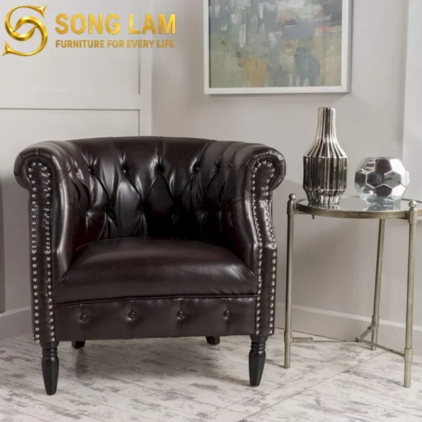 Sofa Đơn Chesterfield Da Vintage Regent SDU0117 2 SDU0117 3