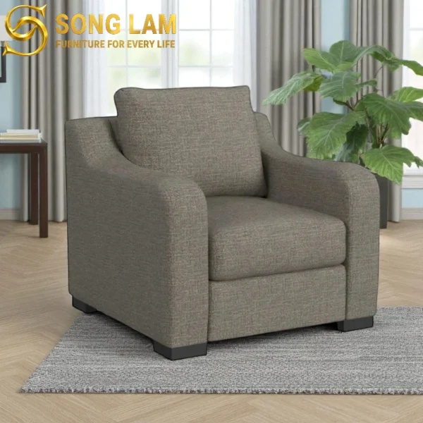 Sofa Đơn Vải Tối Giản Urban SDU0118 1 Sofa Đơn Vải Tối Giản Urban SDU0118 bọc vải cao cấp cho góc thư giãn phòng khách hiện đại