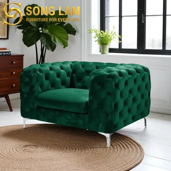 Sofa Đơn Chesterfield Decor Windsor SDU08111 1 SDU08111 2