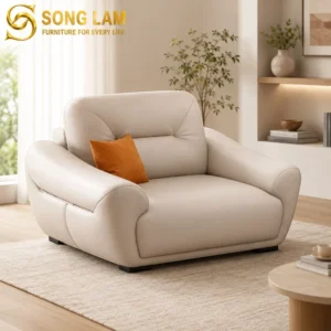 Sofa Đơn Bo Cong Êm Ái Cloudy SID01113 - Ảnh 2
