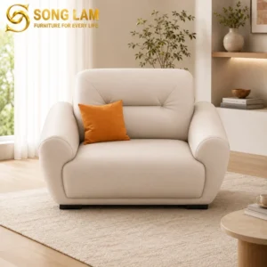 Sofa Đơn Bo Cong Êm Ái Cloudy SID01113 - Ảnh 1
