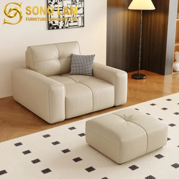 Sofa Đơn Kèm Đôn Thư Giãn Lucent SID01114 1 SID01114 1