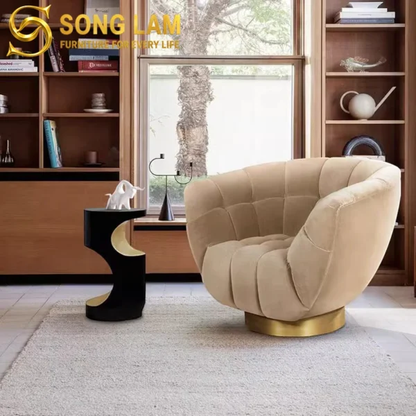 Sofa Đơn Chân Đế Kim Loại Aurelia SID01118 2 SID01118 6