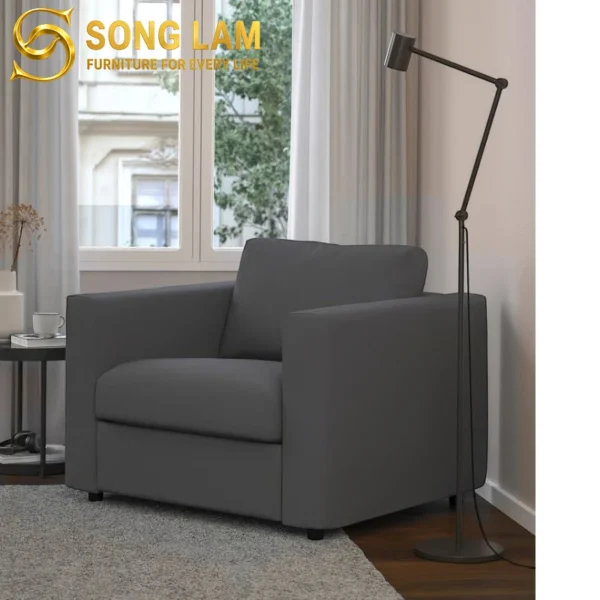 Sofa Đơn Tối Giản Ivory SID01124 1 SID01124 2