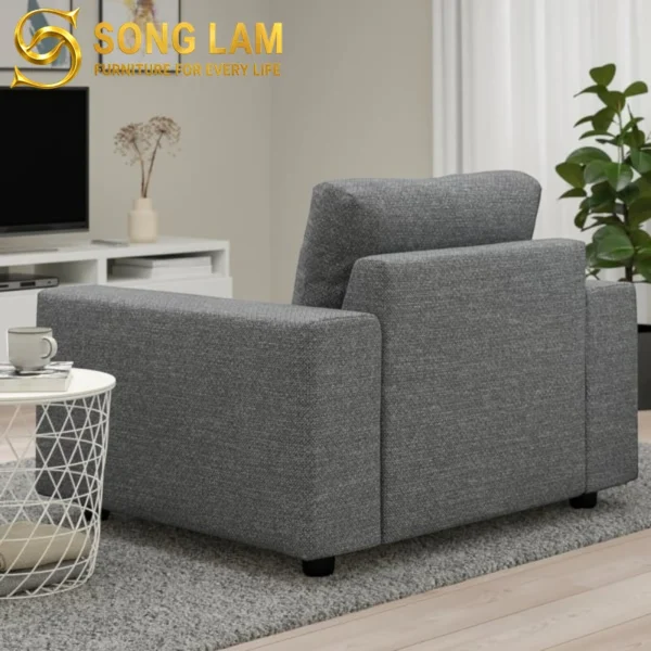 Sofa Đơn Vải Vuông Hiện Đại Slate SID01125 3 SID01125 11