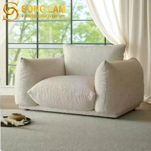 Sofa Đơn Bo Cong Thư Giãn Cloud SID01134 1 SID01134 2