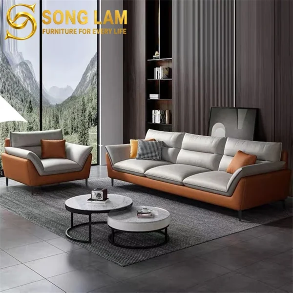 Sofa Đơn Khung Gỗ Đệm Vải Phong Cách Bác Âu Avalon SID01137 2 SID01137 3