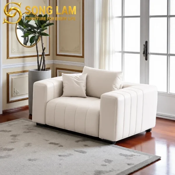 Sofa Đơn Bọc Vải Hiện Đại Linen SID0119 1 SID0119 2