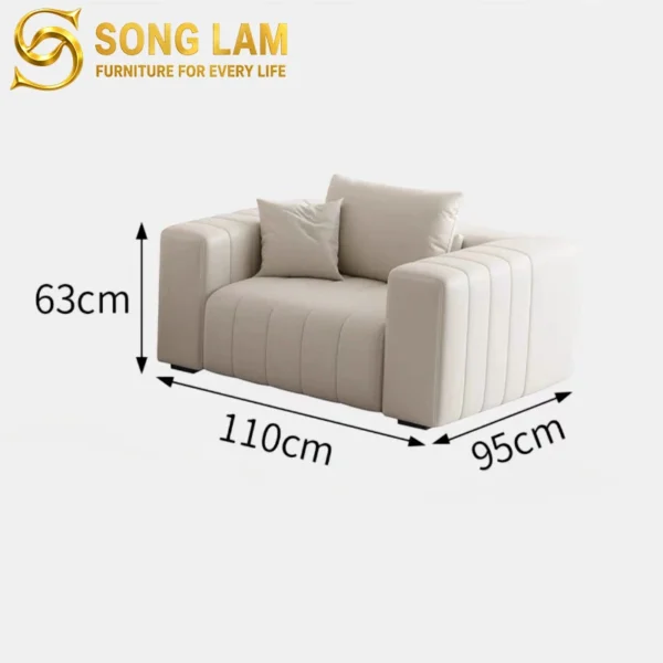 Sofa Đơn Bọc Vải Hiện Đại Linen SID0119 2 SID0119 4