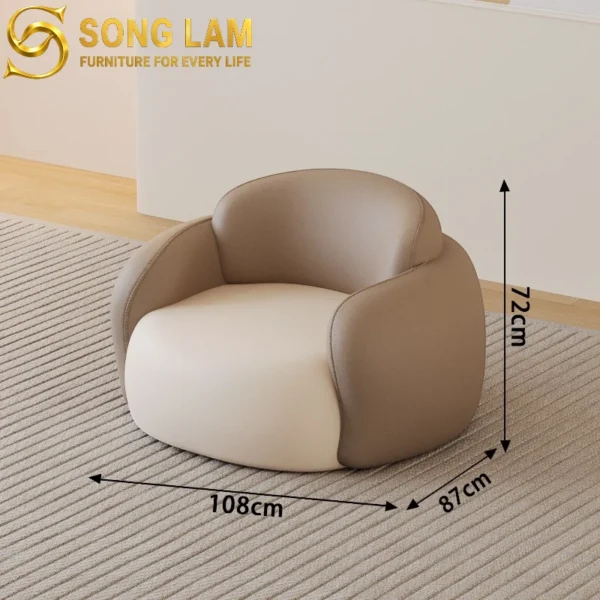 Sofa Đơn Bo Cong Êm Ái Aria SID02112 1 SID02112 2