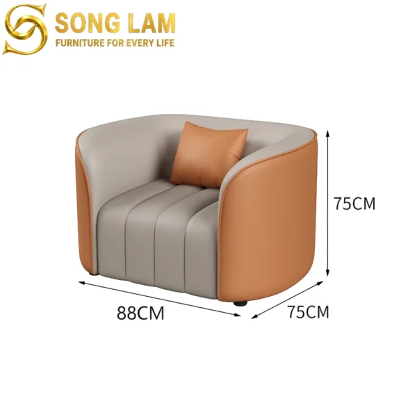 Sofa Cong Nệm Múi Hiện Đại Nomad SID02118 2 Sofa Cong Nệm Múi Hiện Đại Nomad SID02119 thiết kế theo yêu cầu tại Nội Thất Sông Lam