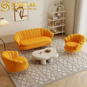 Sofa Đơn Vỏ Sò Thanh Lịch Celeste SID0218 - Ảnh 2