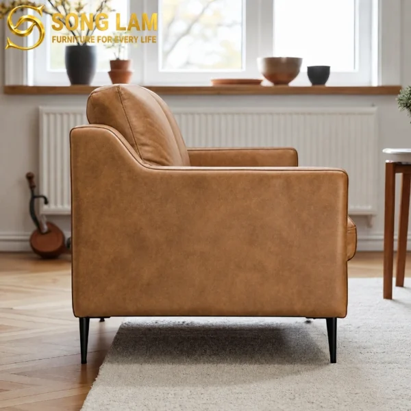 Sofa Băng Da Bò Ý Phòng Khách Hiện Đại Oslo SIH0111 3 SIH0111 3