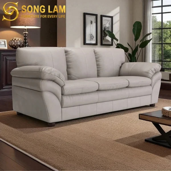 Sofa Băng Da Bò Ý Phòng Khách Sang Trọng Pearl SIH01114 2 SIH01114 1