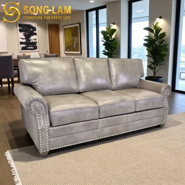 Sofa Băng Da Bò Ý Êm Ái Aspen SIH01115 3 SIH01115 1
