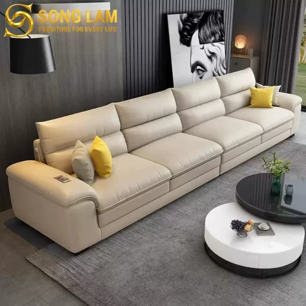 Sofa Băng Da Bò Ý Phong Cách Bắc Âu Milano SIH01120 7 SIH01120 4