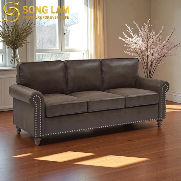 Sofa Băng Da Bò Ý Chân Đinh Chester SIH01126 2 Sofa Băng Da Bò Ý Chân Đinh Chester SIH01126 sofa băng phòng khách cao cấp thiết kế theo yêu cầu