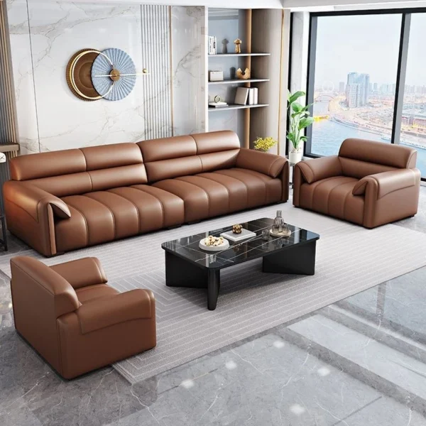 Sofa Băng Da Bò Ý Hiện Đại Onyx SIH0113 2 SIH0113 5
