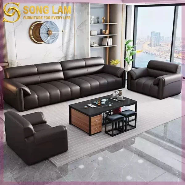 Sofa Băng Da Bò Ý Hiện Đại Onyx SIH0113 1 SIH0113 6