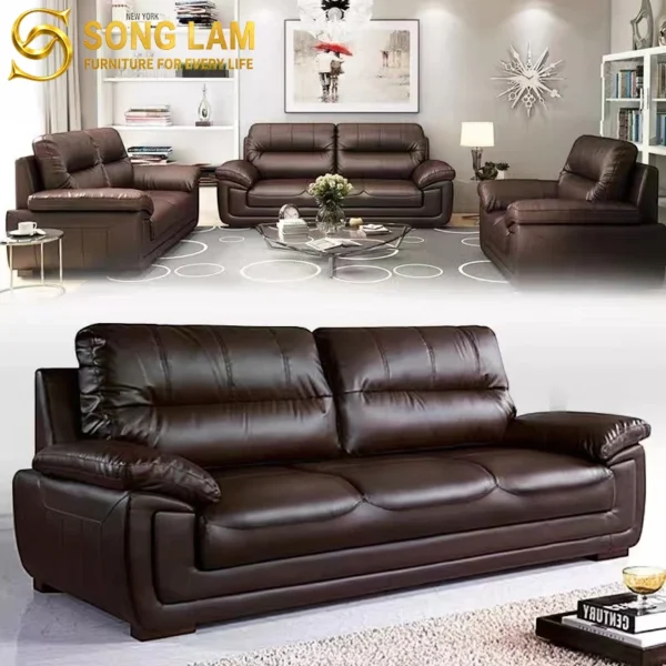 Sofa Băng Da Bò Ý Cổ Điển Windsor SIH0116 4 SIH0116 3
