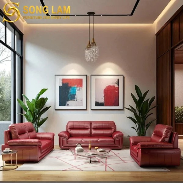 Sofa Băng Da Bò Ý Cổ Điển Windsor SIH0116 7 SIH0116 9