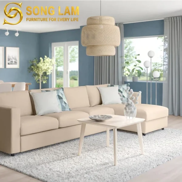 Sofa Góc Góc Căn Hộ Hiện Đại Ivory SIL01124 3 SIL01124 6