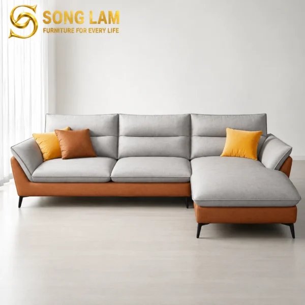 Sofa Góc Nhà Phố Sang Trọng Phối Màu Avalon SIL01137 1 SIL01137 3